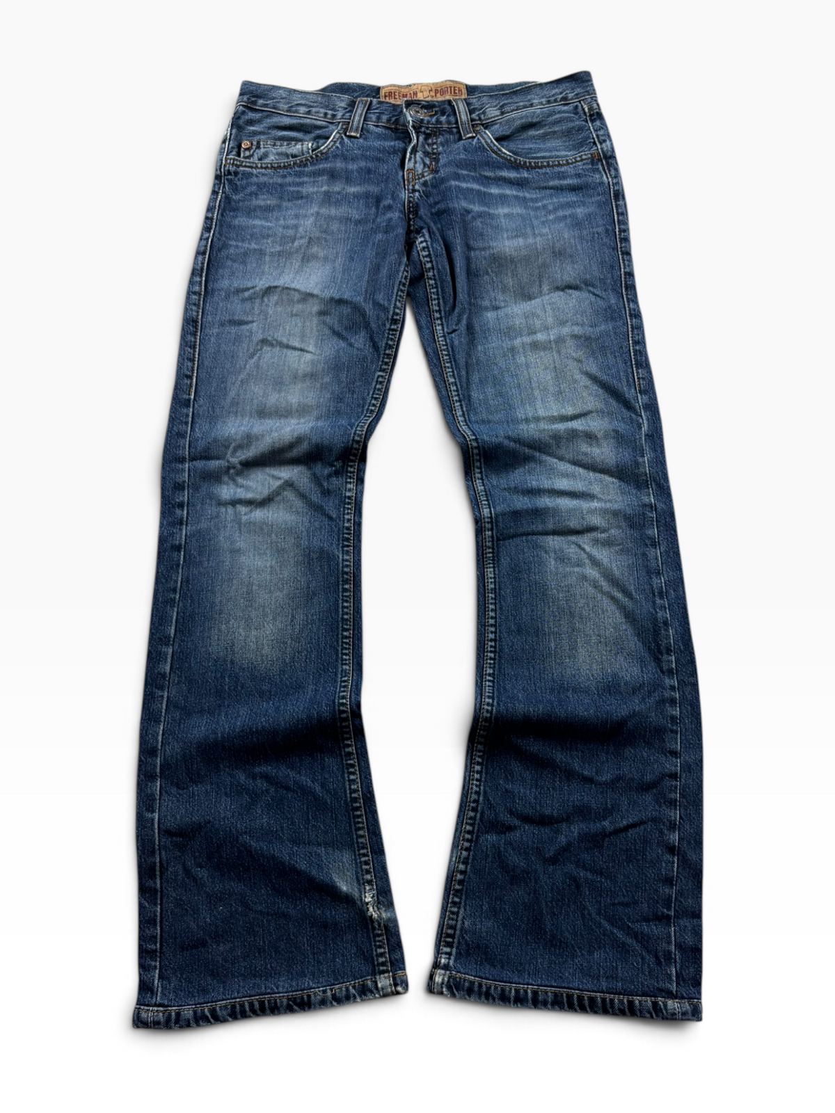 Vintage Y2K Damen Bootcut Jeans Mid Wash (XS)