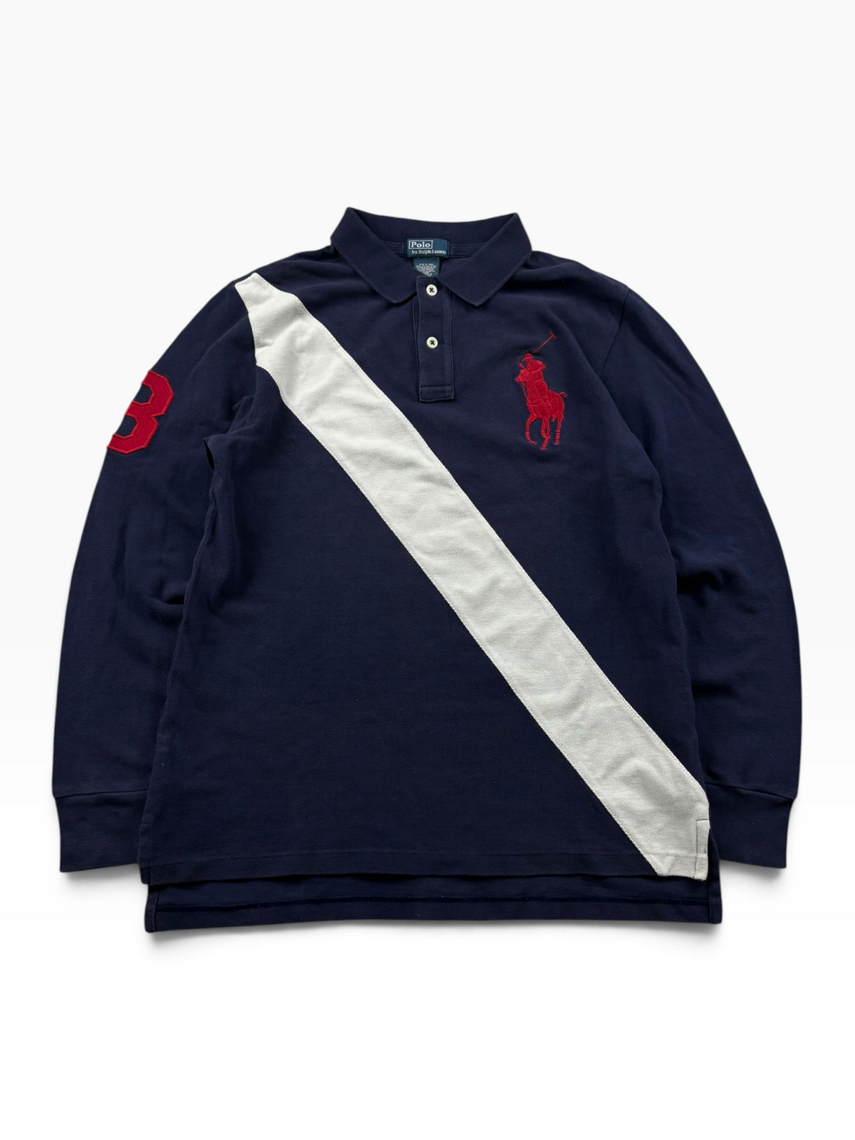 Ralph Lauren Polo Big Pony Longsleeve Navy (XS)