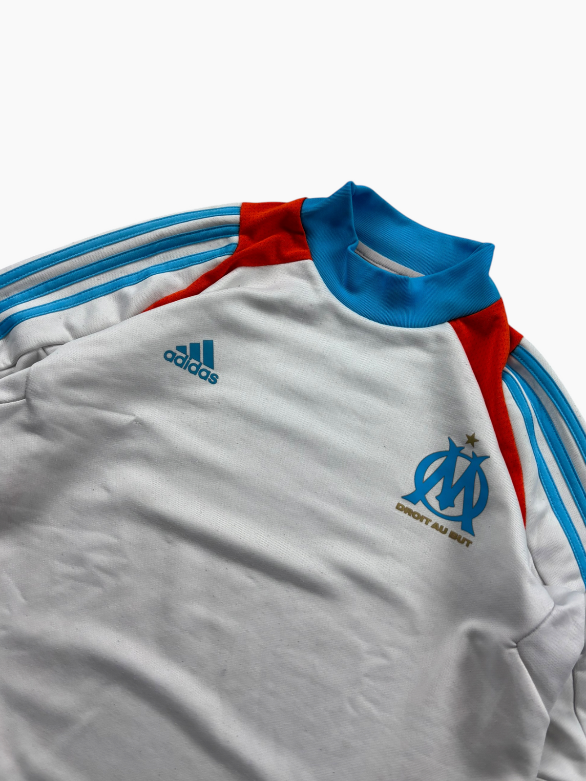 Adidas Olympique Marseille Trainingspullover Weiß (XS)