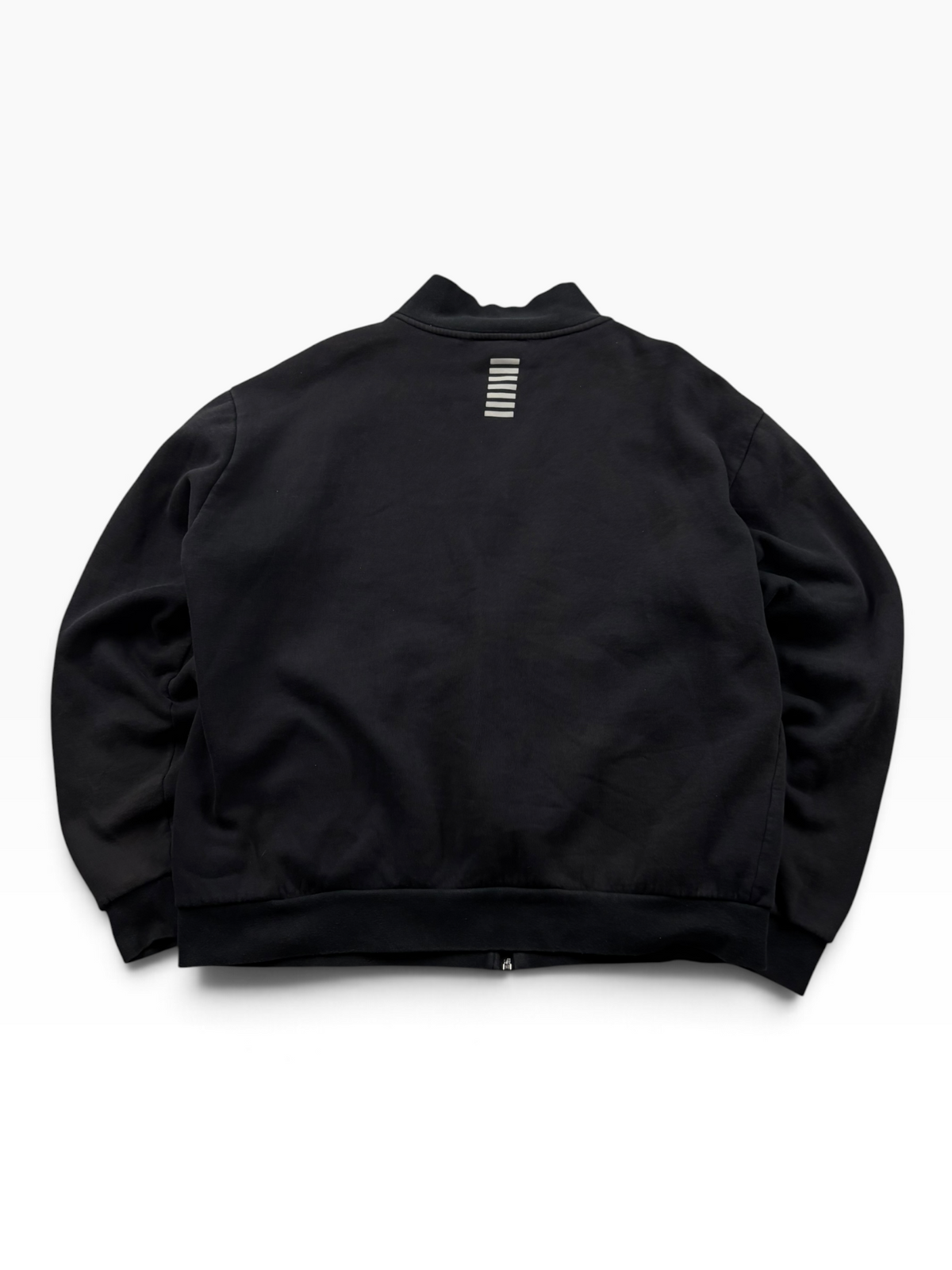 EA7 Emporio Armani Zip Jacke Schwarz Silber (S/M)