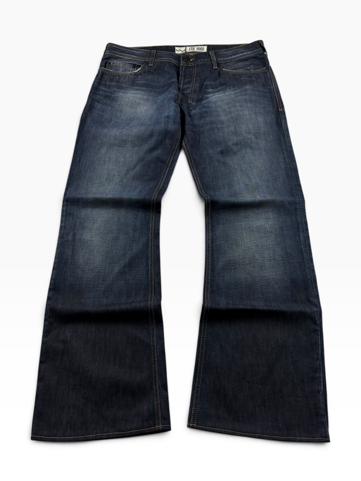 Vintage Y2K Bootcut Jeans Dark Wash (L)