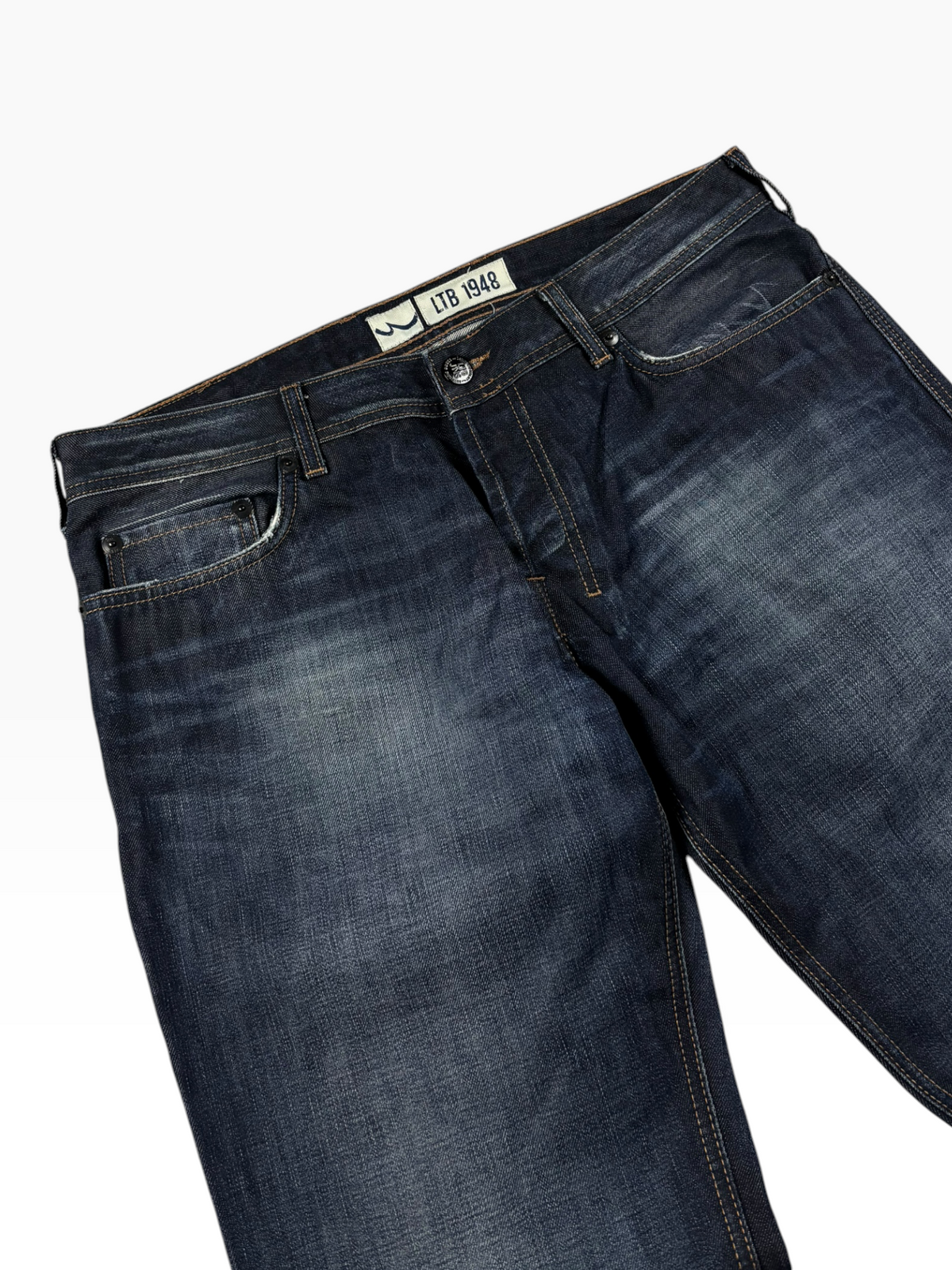 Vintage Y2K Bootcut Jeans Dark Wash (L)