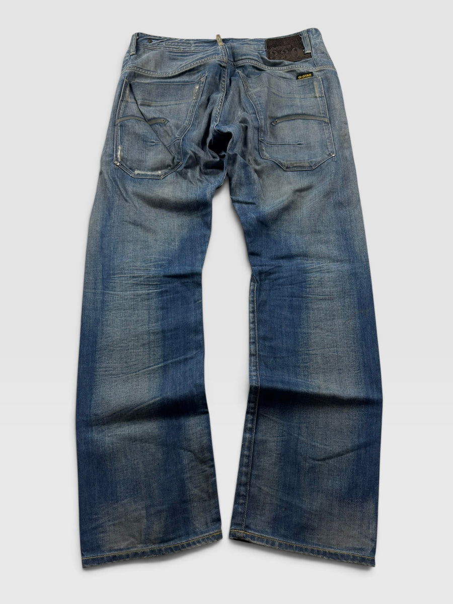 G-Star Raw Straight Jeans Mid Wash (M)