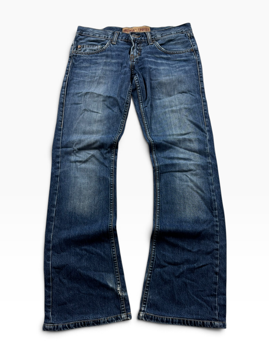 Vintage Y2K Damen Bootcut Jeans Mid Wash (XS)