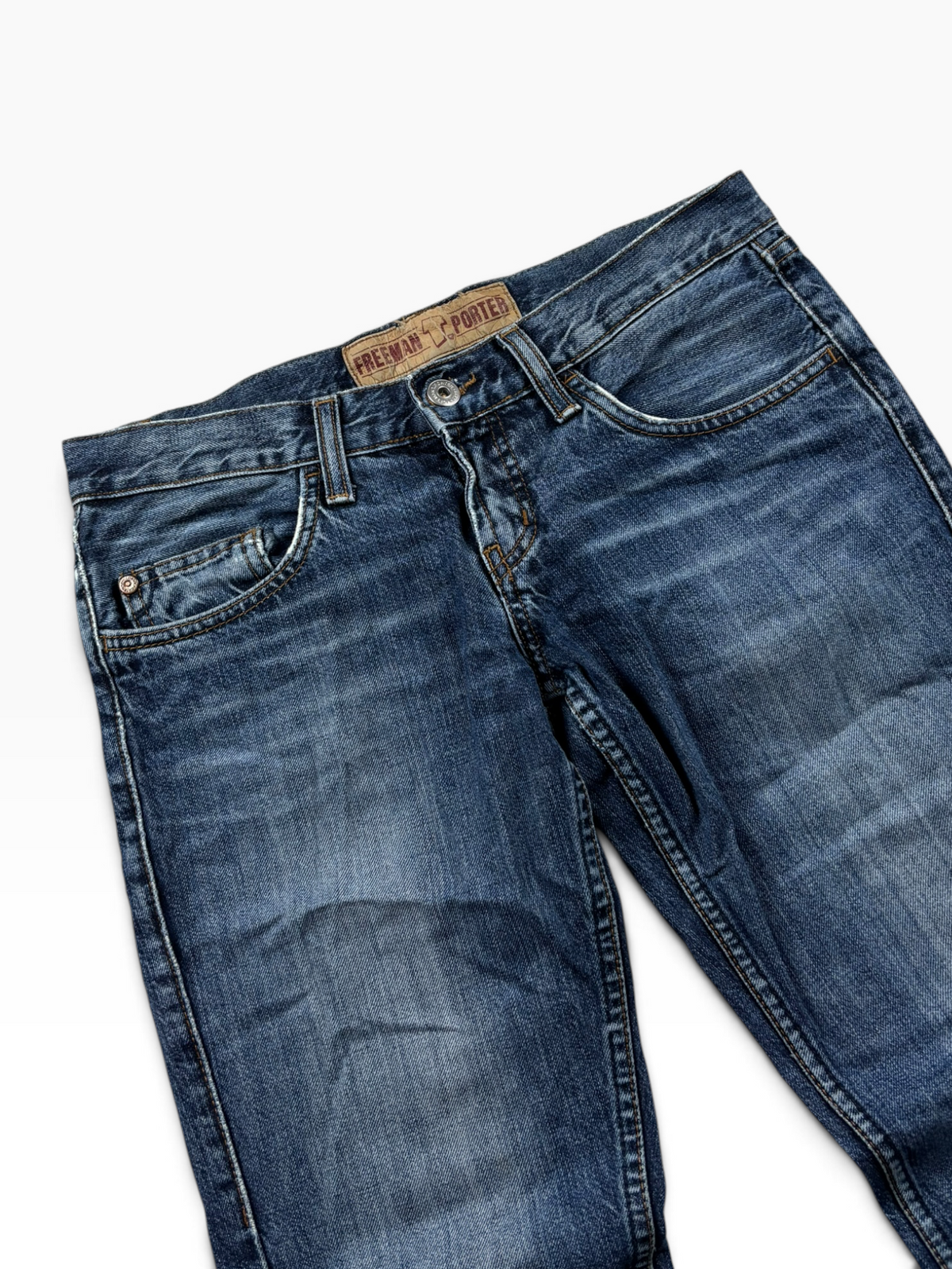 Vintage Y2K Damen Bootcut Jeans Mid Wash (XS)