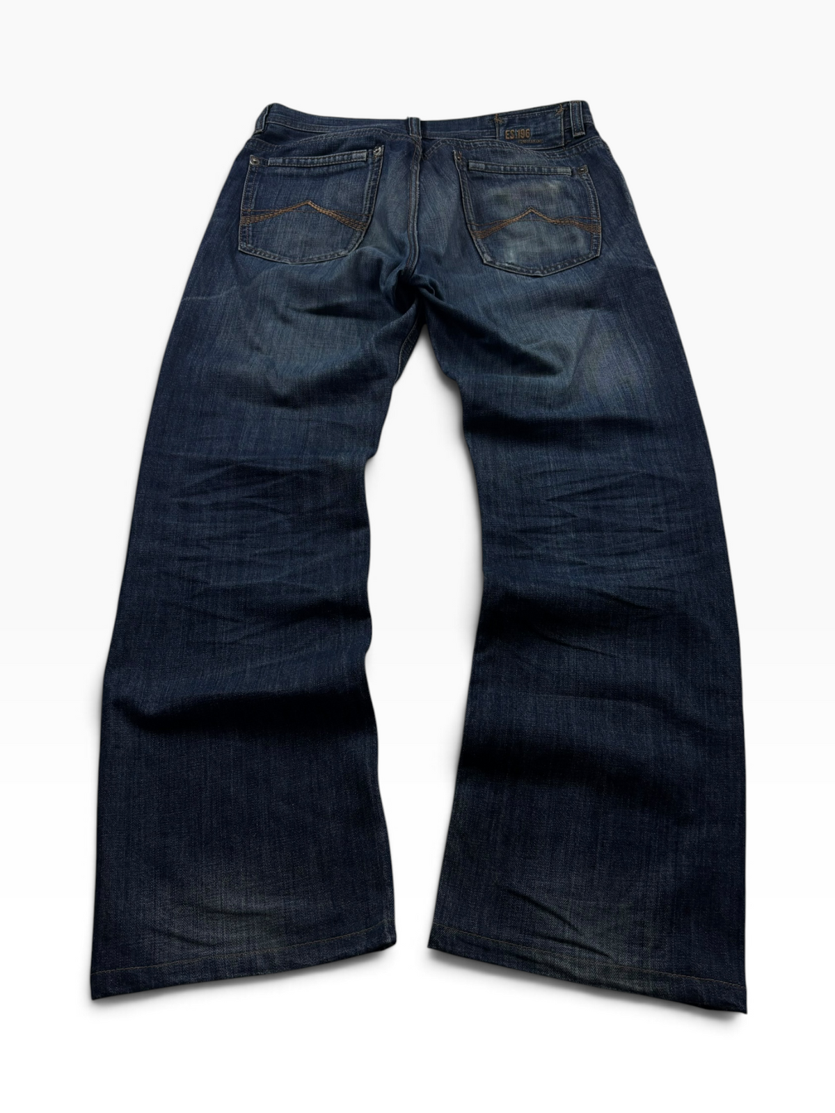 Vintage Y2K Relaxed Jeans Dark Wash (M/L)