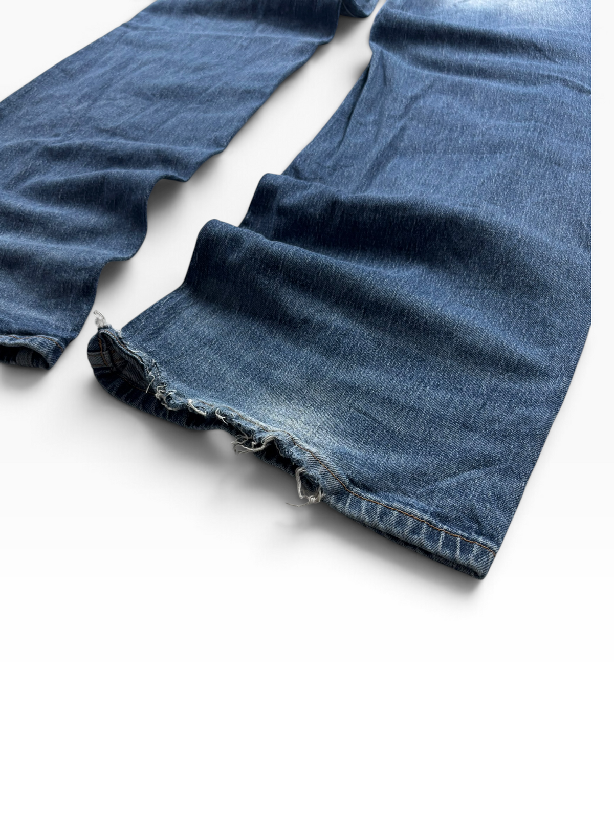 Vintage Y2K Baggy Jeans Mid Wash (S)