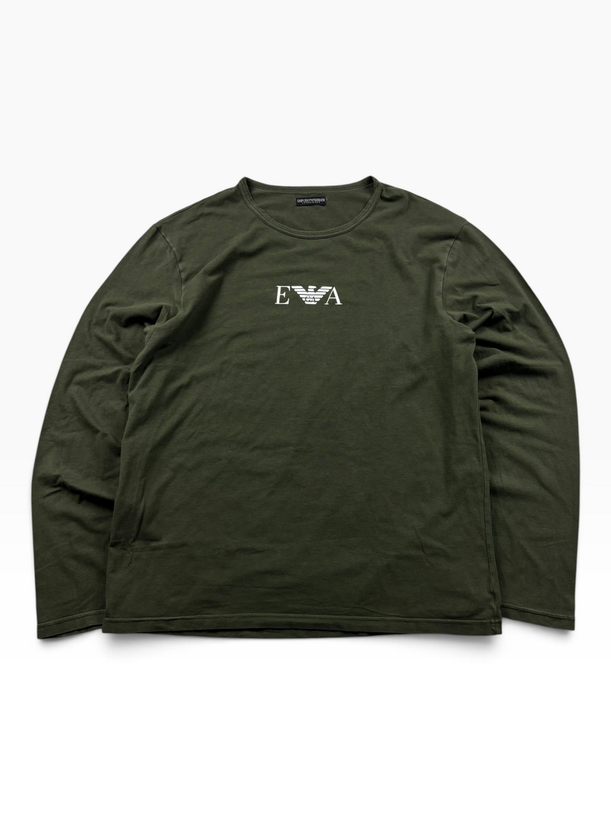 Emporio Armani Longsleeve Dunkelgrün (M)
