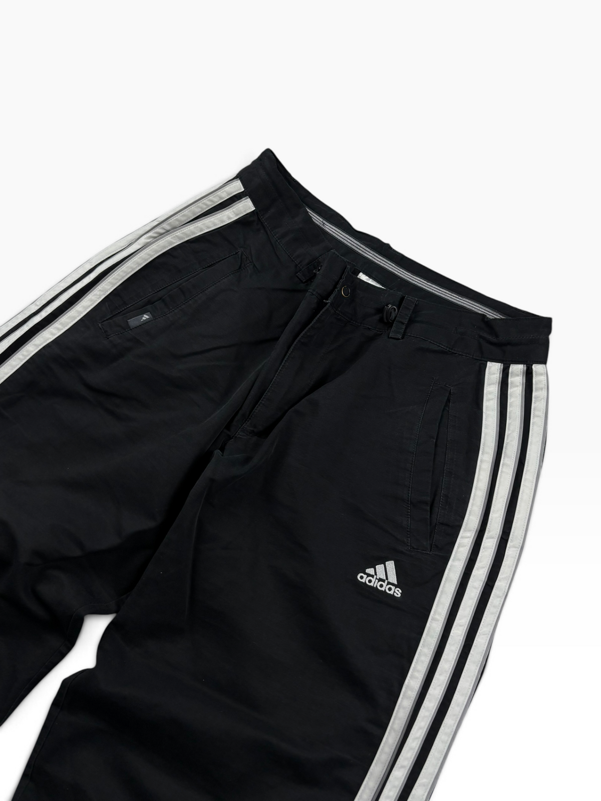Adidas Super Baggy Trackpants Schwarz (XS)