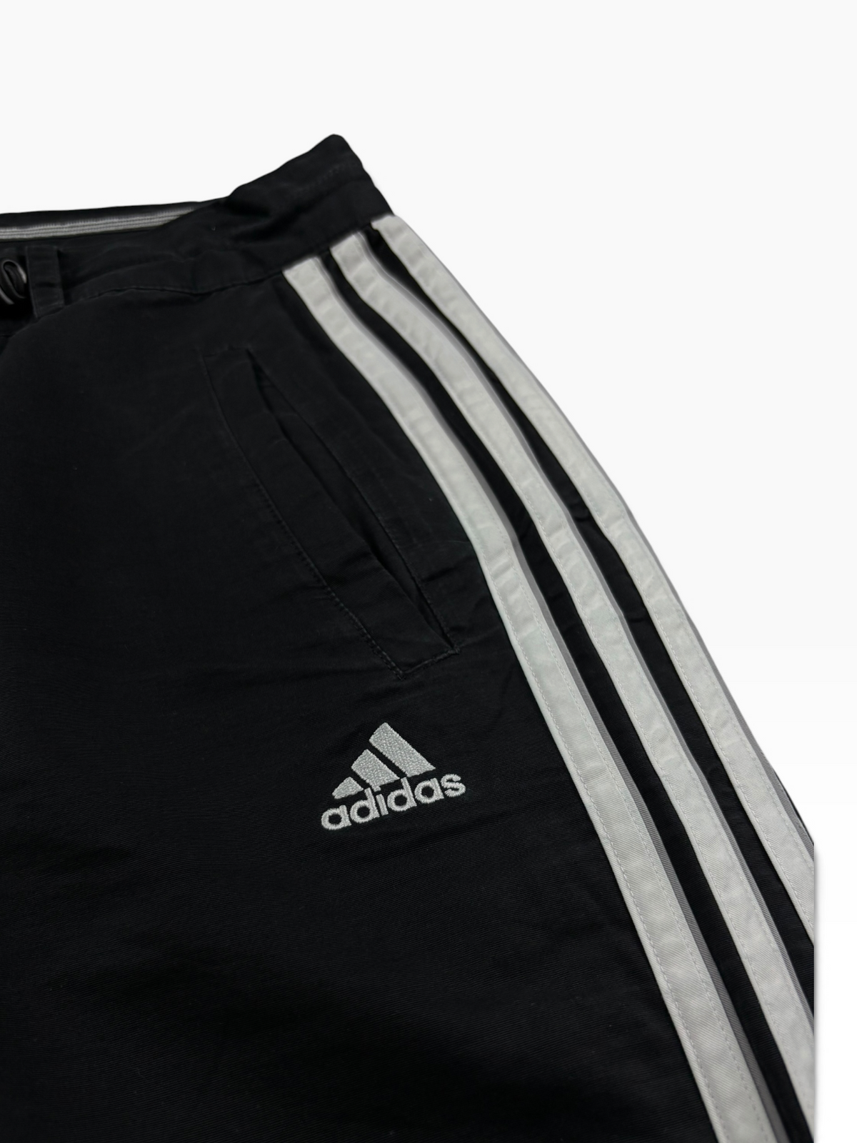 Adidas Super Baggy Trackpants Schwarz (XS)