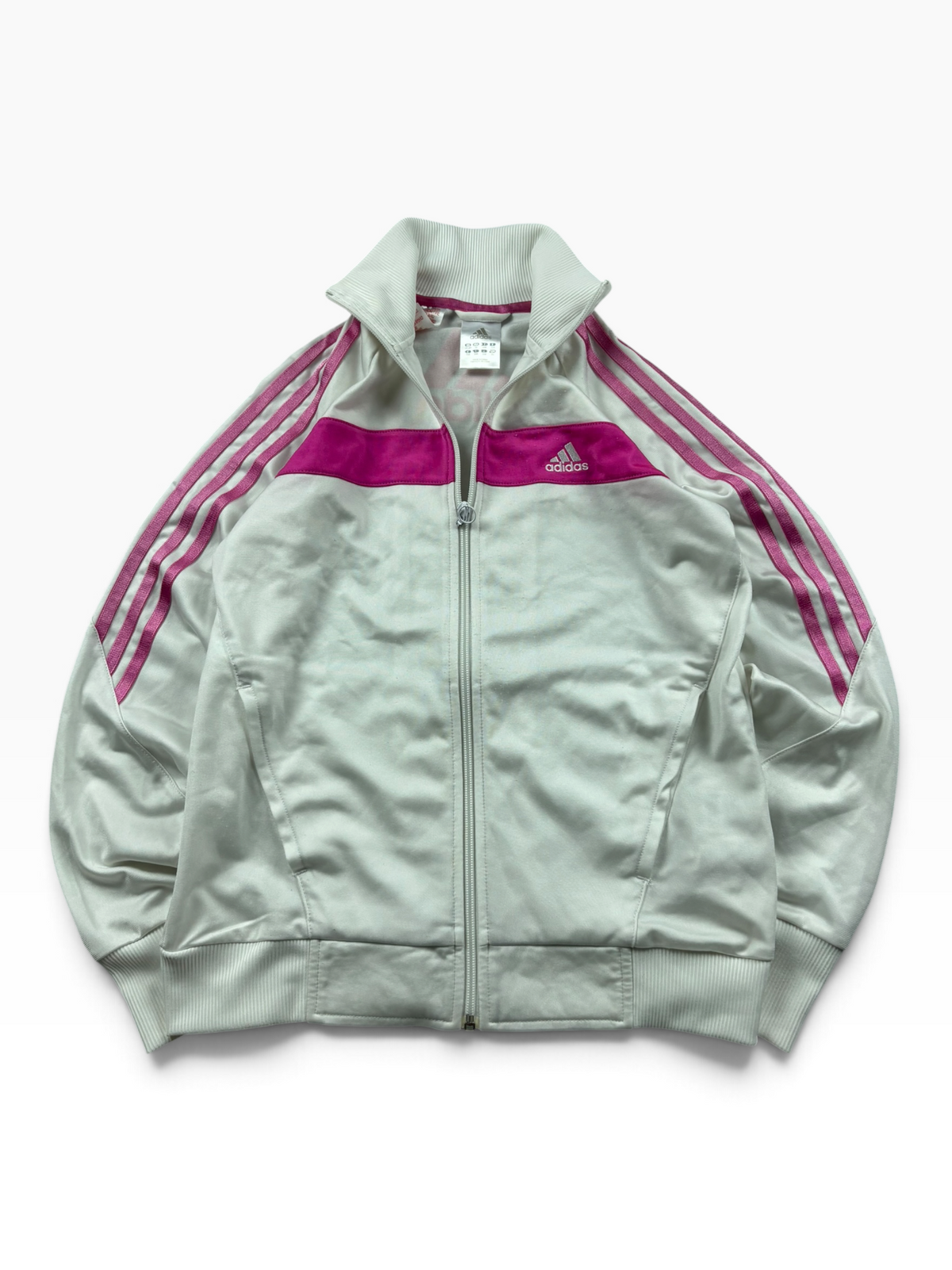 Adidas Trainingsjacke Weiß Pink (XS)