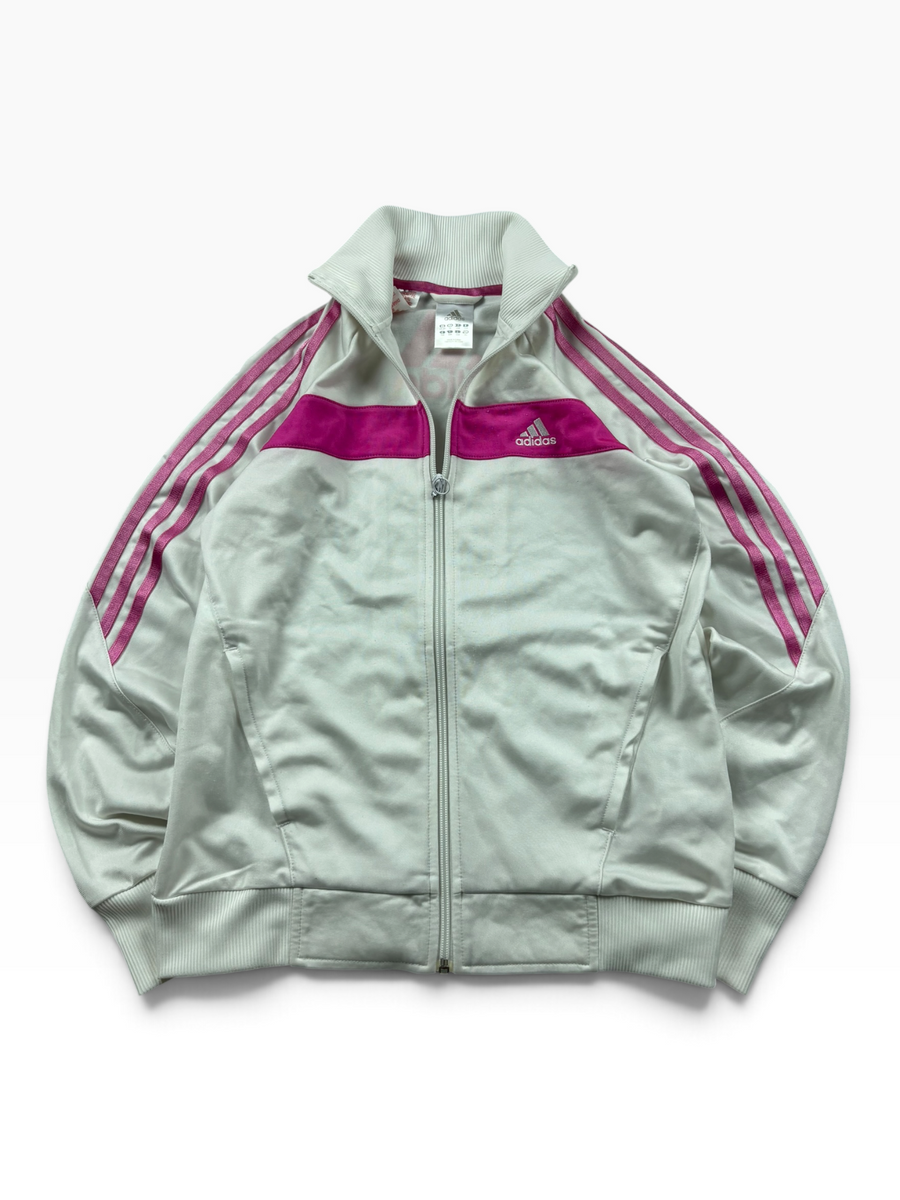 Adidas Trainingsjacke Weiß Pink (XS)