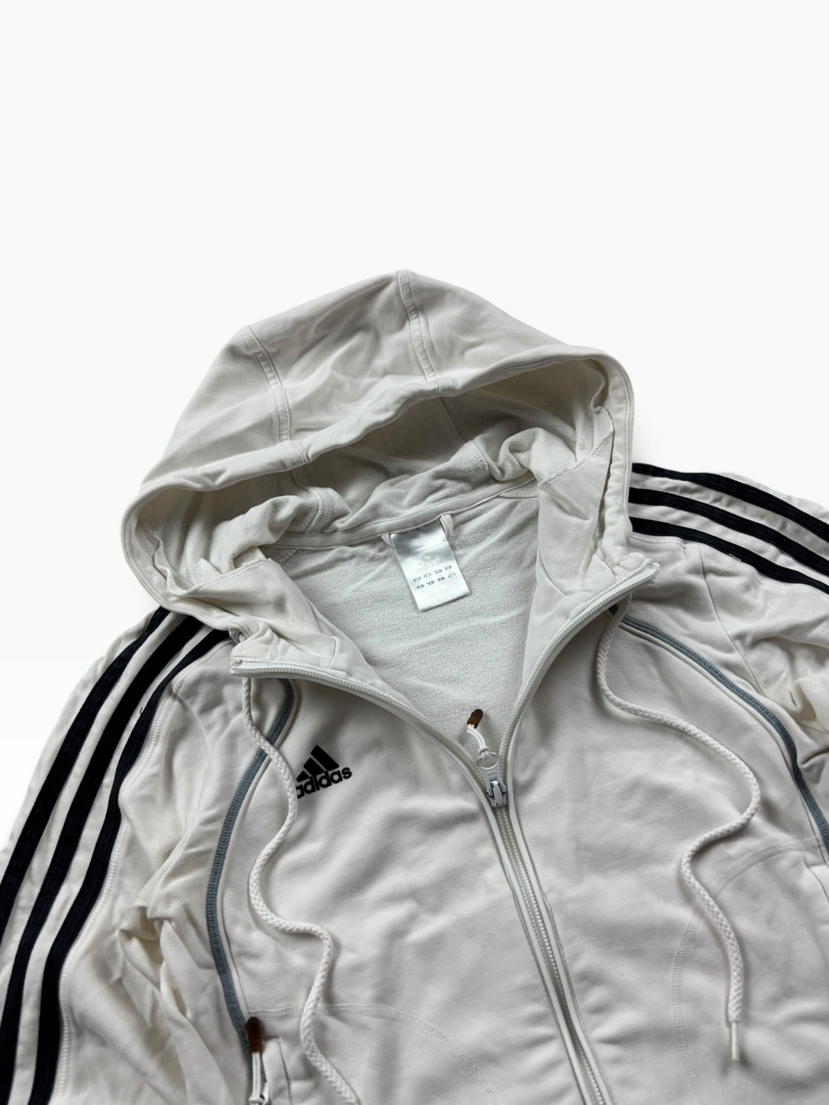 Adidas Damen Zip Jacke Weiß (XS)