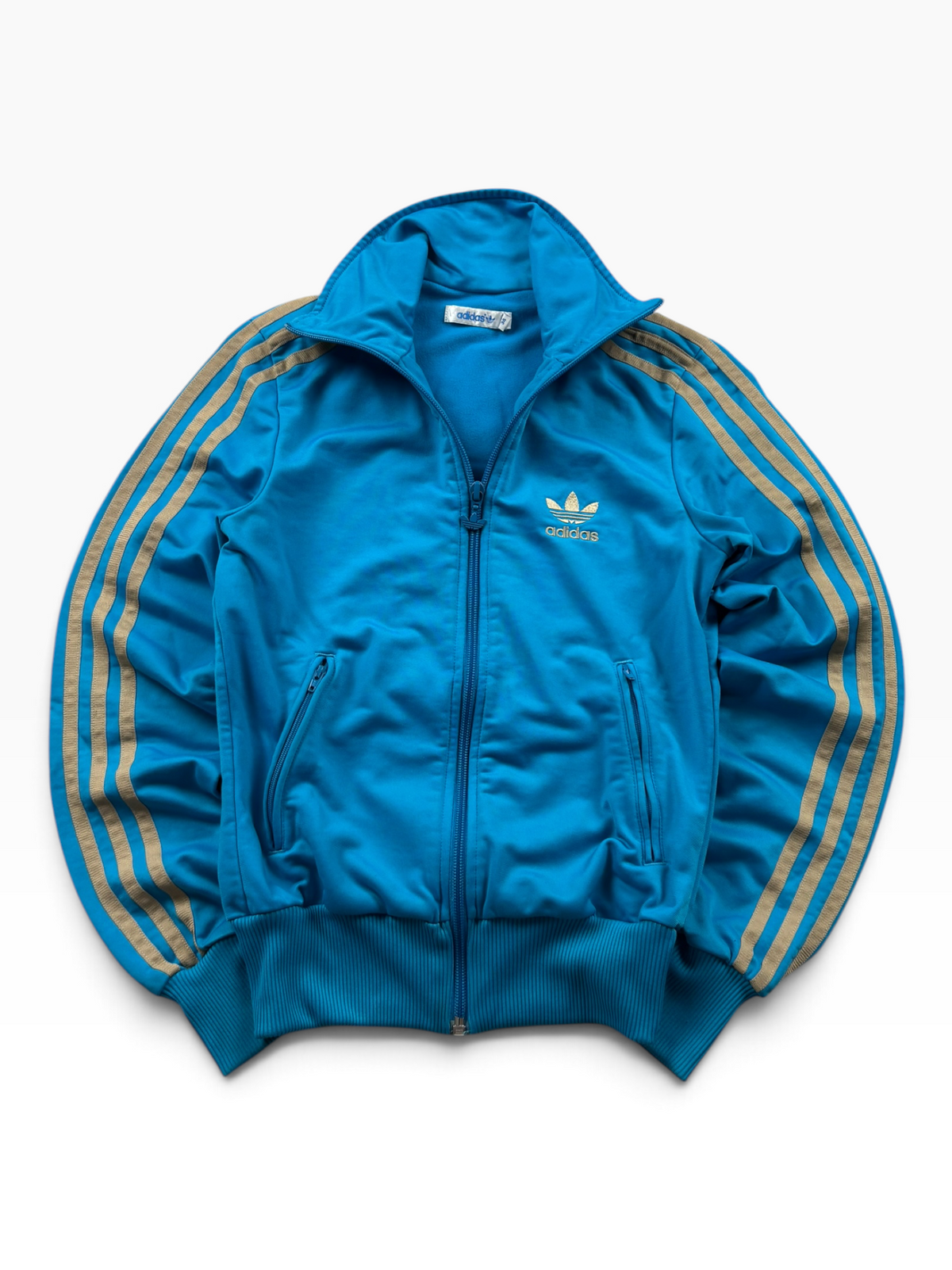 Adidas Originals Firebird Trainingsjacke Blau Gold (XXS)