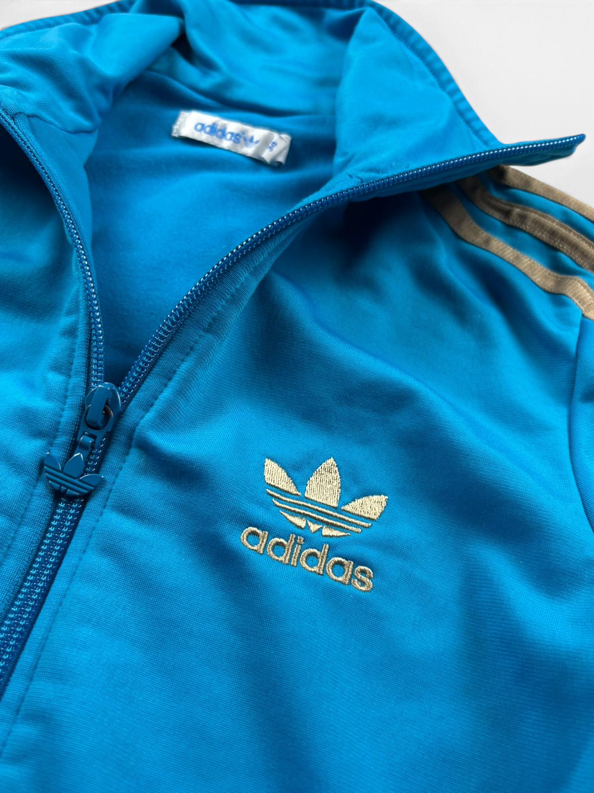 Adidas Originals Firebird Trainingsjacke Blau Gold (XXS)