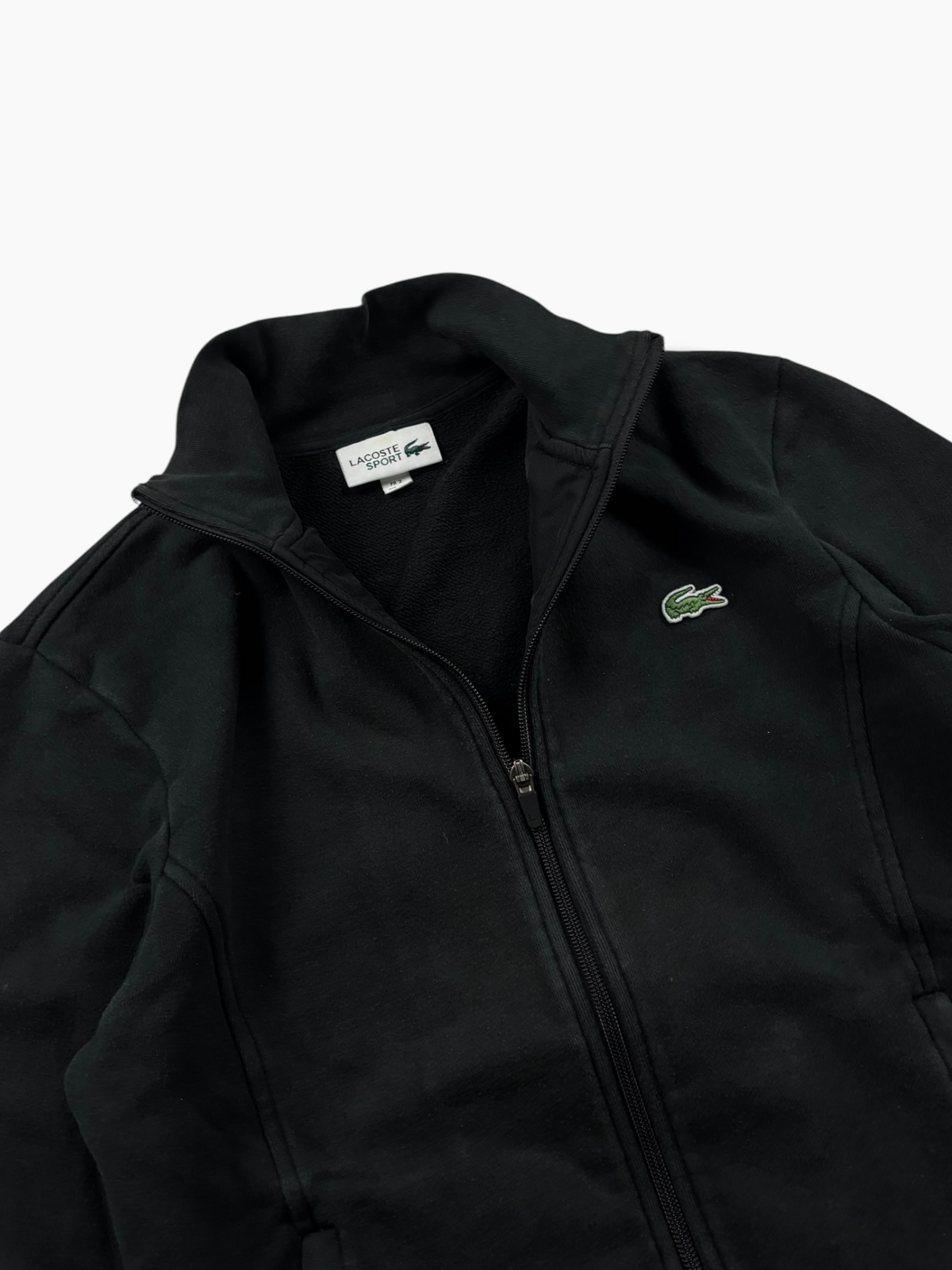 Lacoste Zip Jacke Schwarz (S)