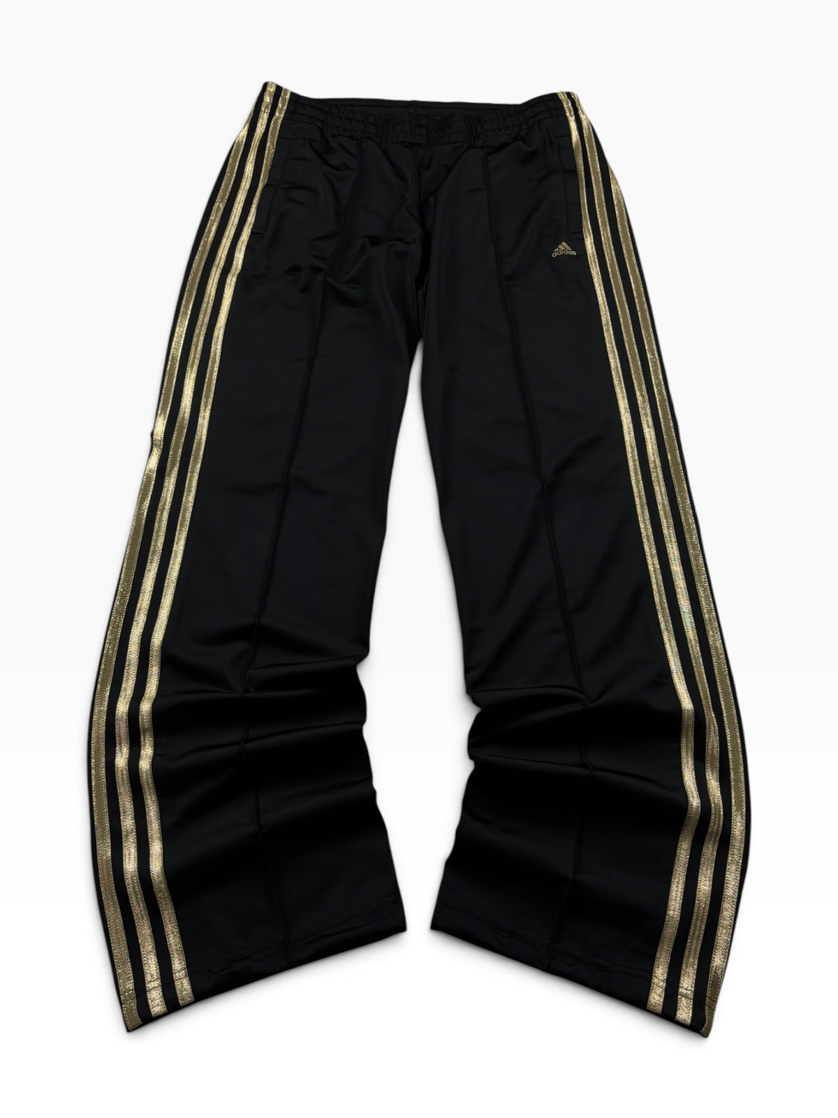 Adidas Trackpants Schwarz Gold (S)