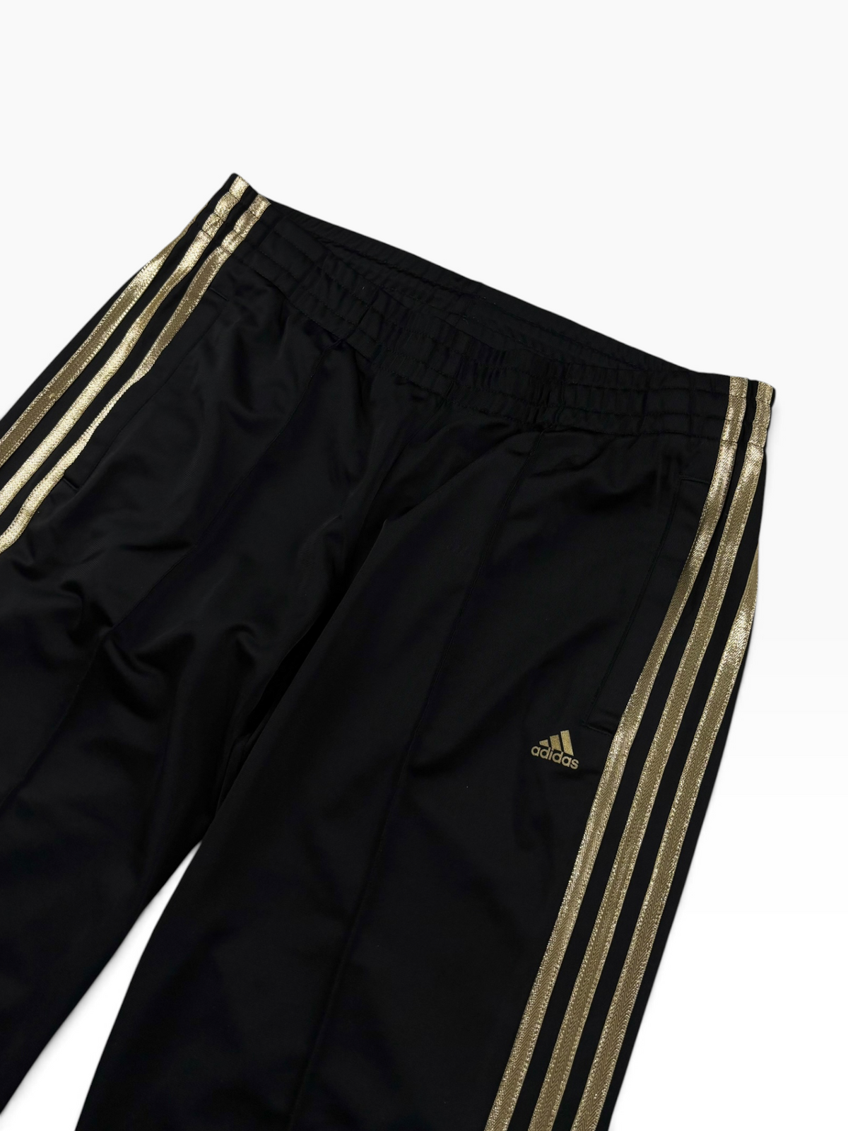 Adidas Trackpants Schwarz Gold (S)