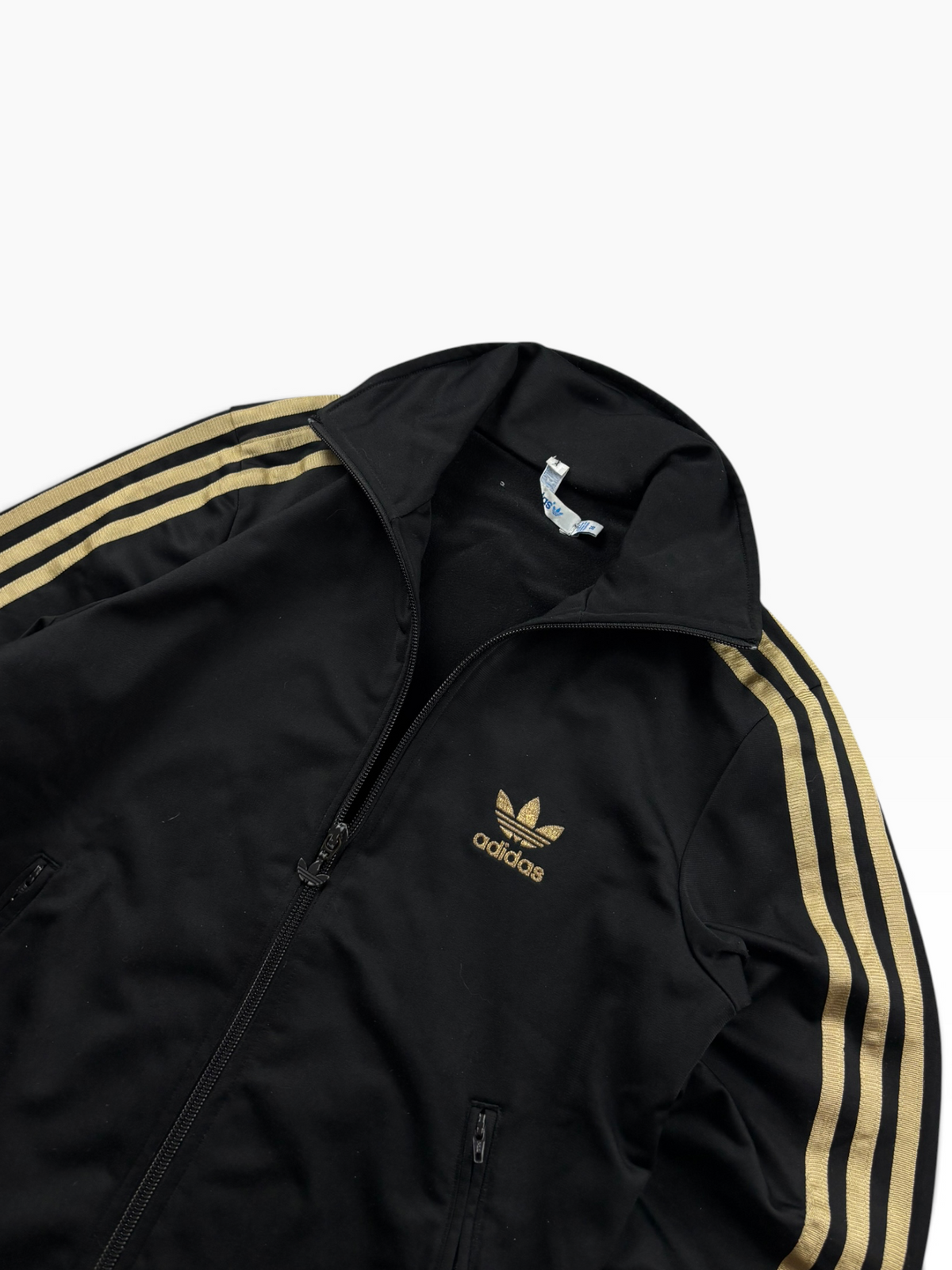 Adidas Originals Firebird Trainingsjacke Schwarz Gold (XS)