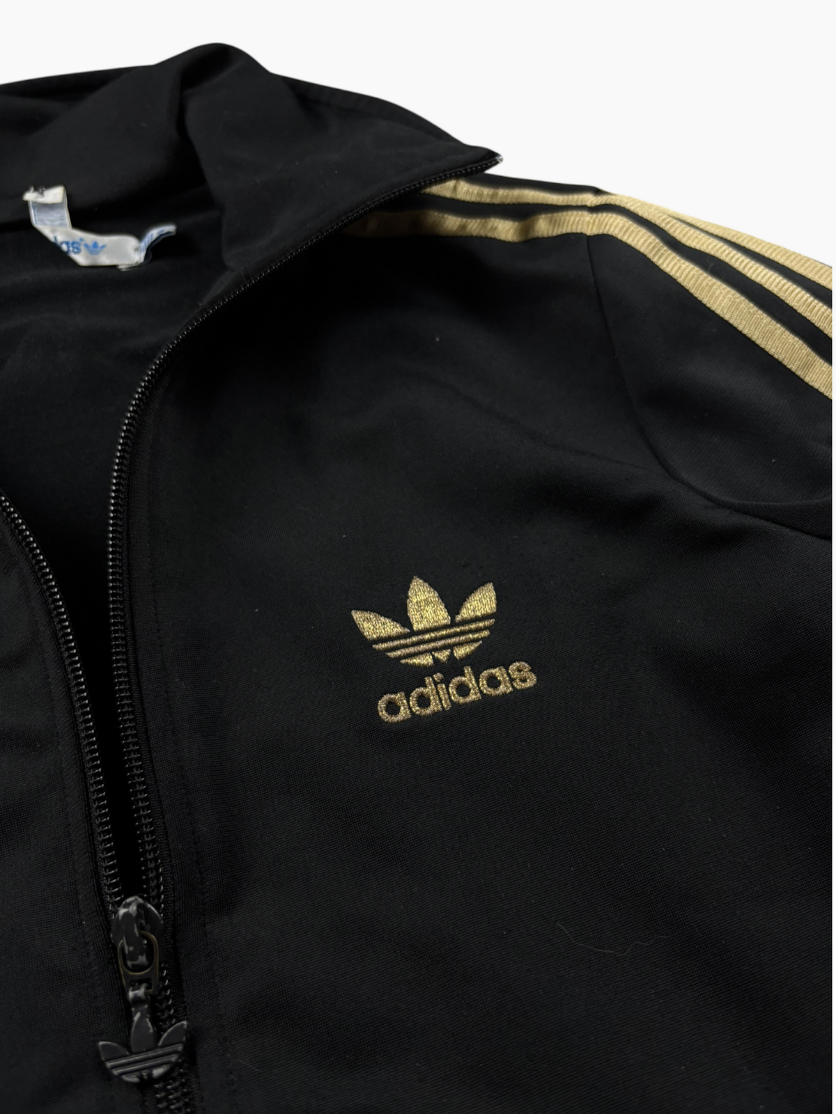 Adidas Originals Firebird Trainingsjacke Schwarz Gold (XS)