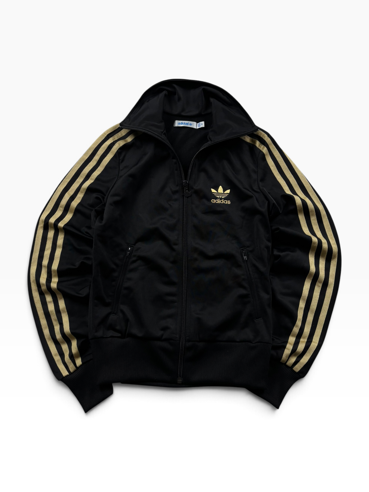 Adidas Originals Firebird Trainingsjacke Schwarz Gold (XXS)