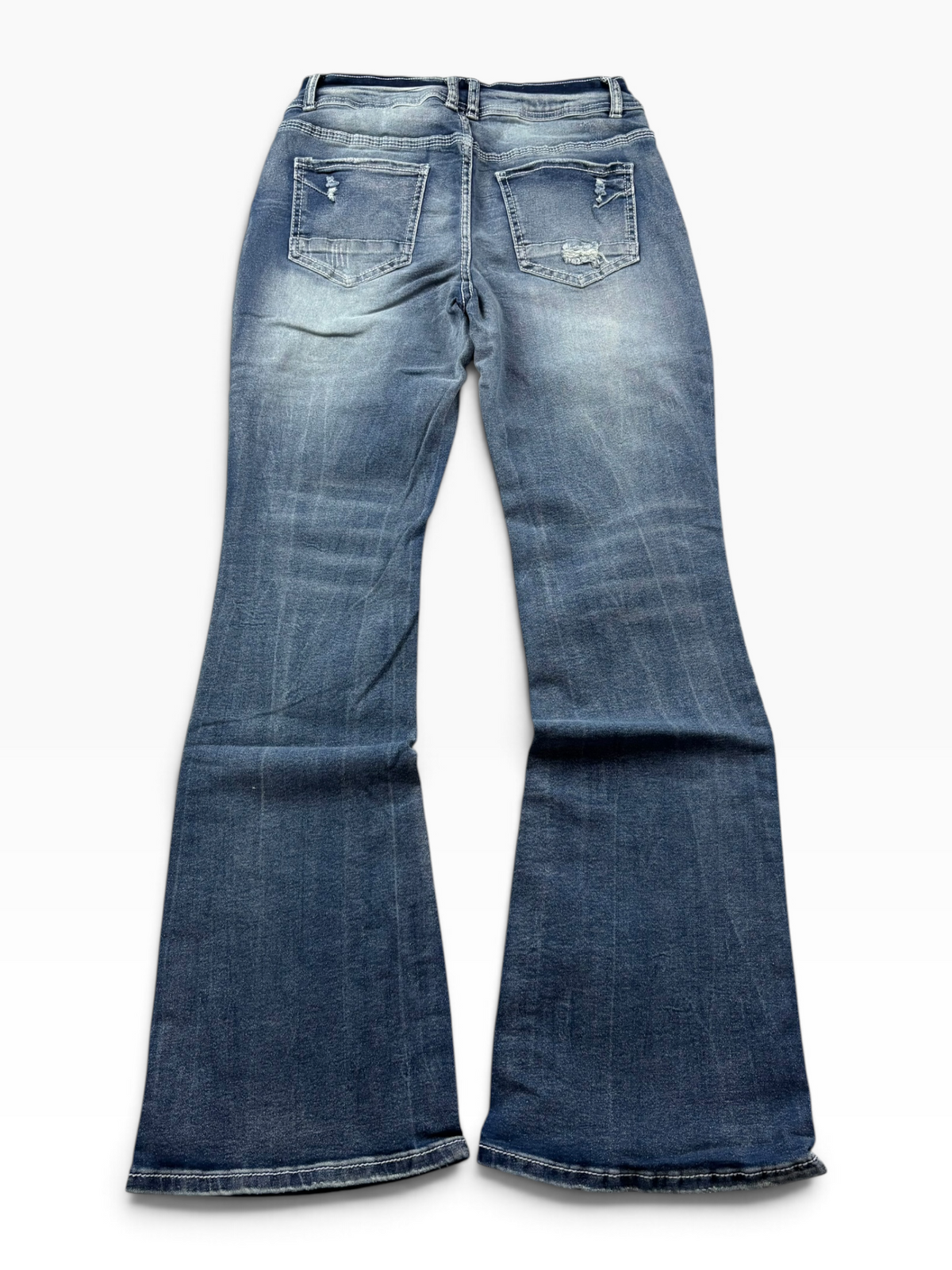 Vintage Y2K Damen Bootcut Jeans Mid Wash (XS)