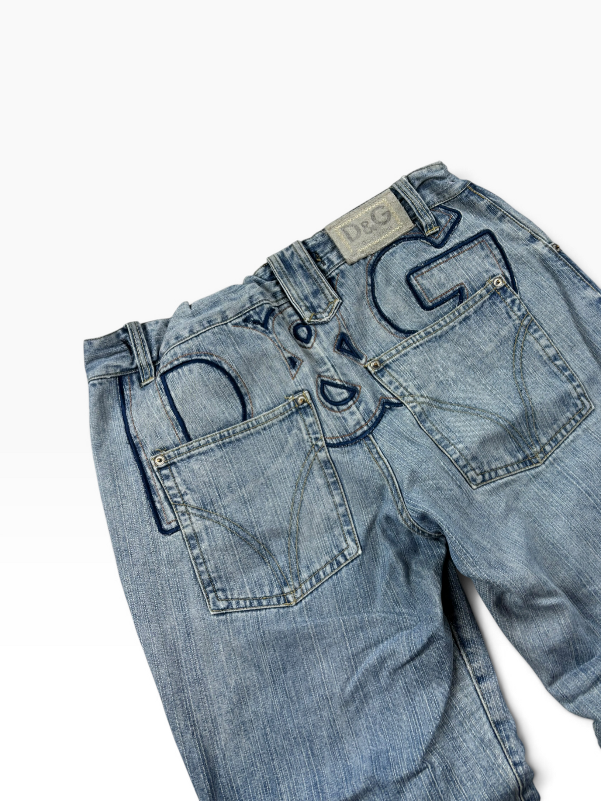 Dolce & Gabbana Y2K Jeans Light Wash (M)