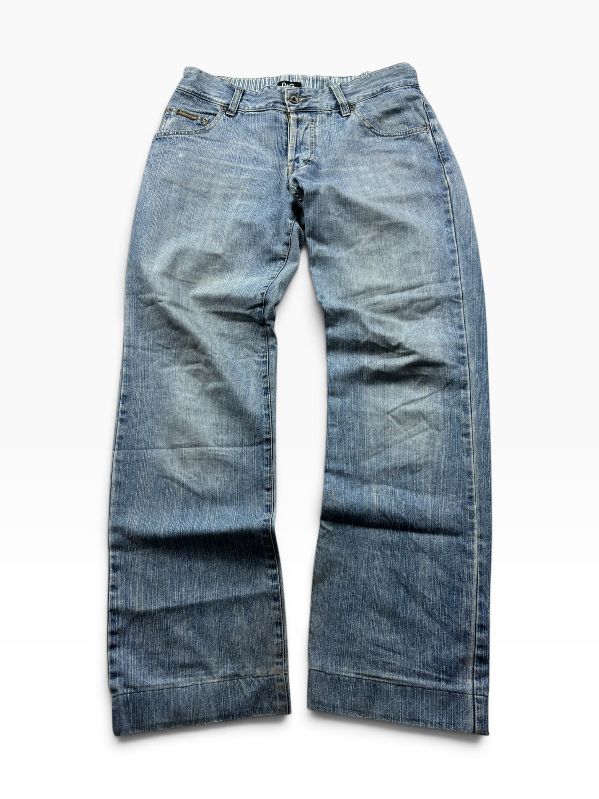 Dolce & Gabbana Y2K Jeans Light Wash (M)