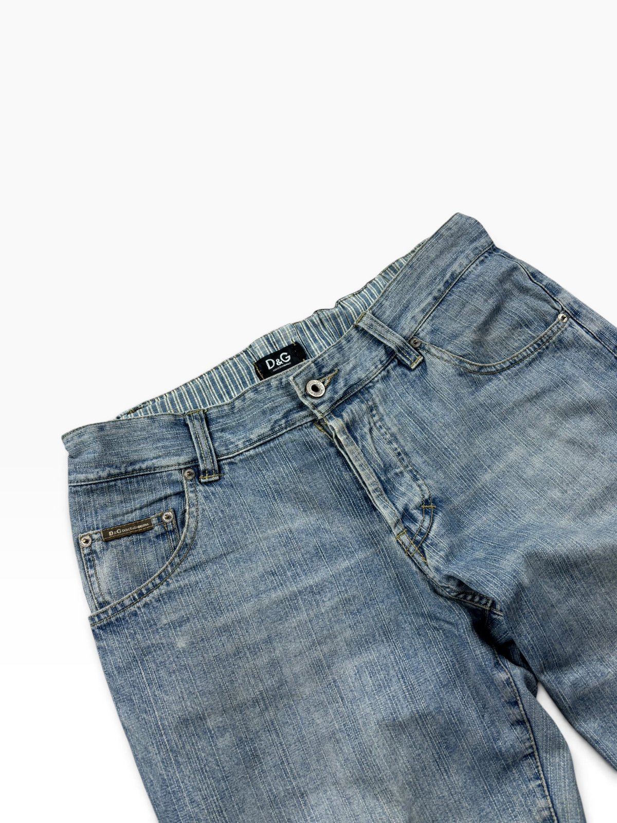 Dolce & Gabbana Y2K Jeans Light Wash (M)