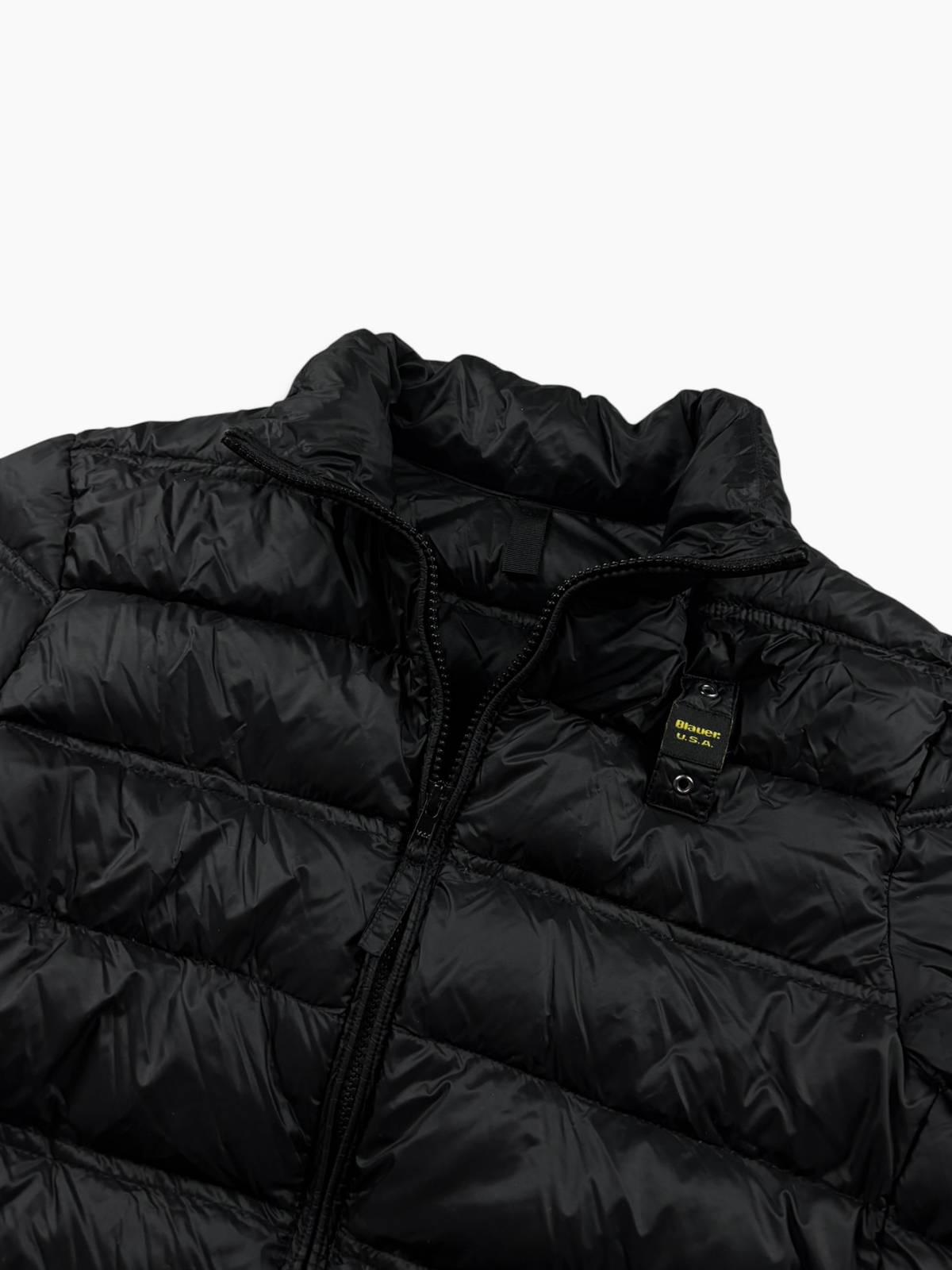 Blauer USA Puffer Jacke Schwarz (XS/S)