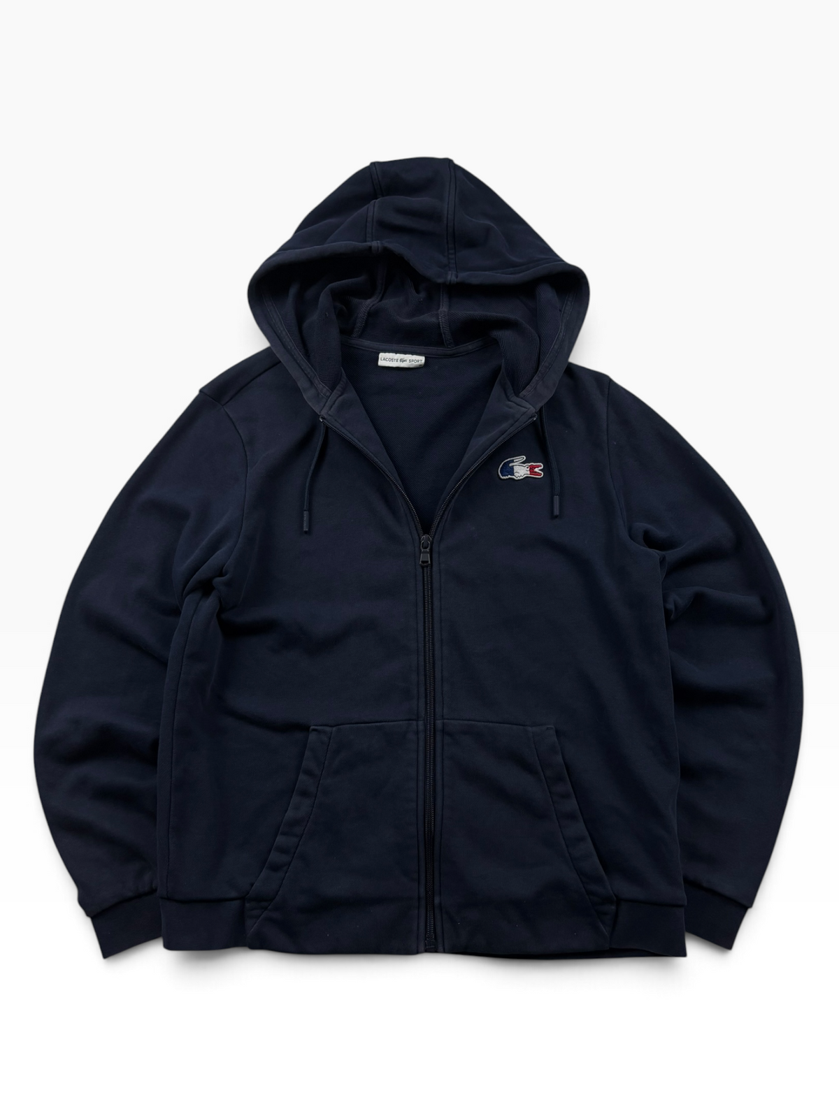 Lacoste Zip Hoodie Navy (XS/S)