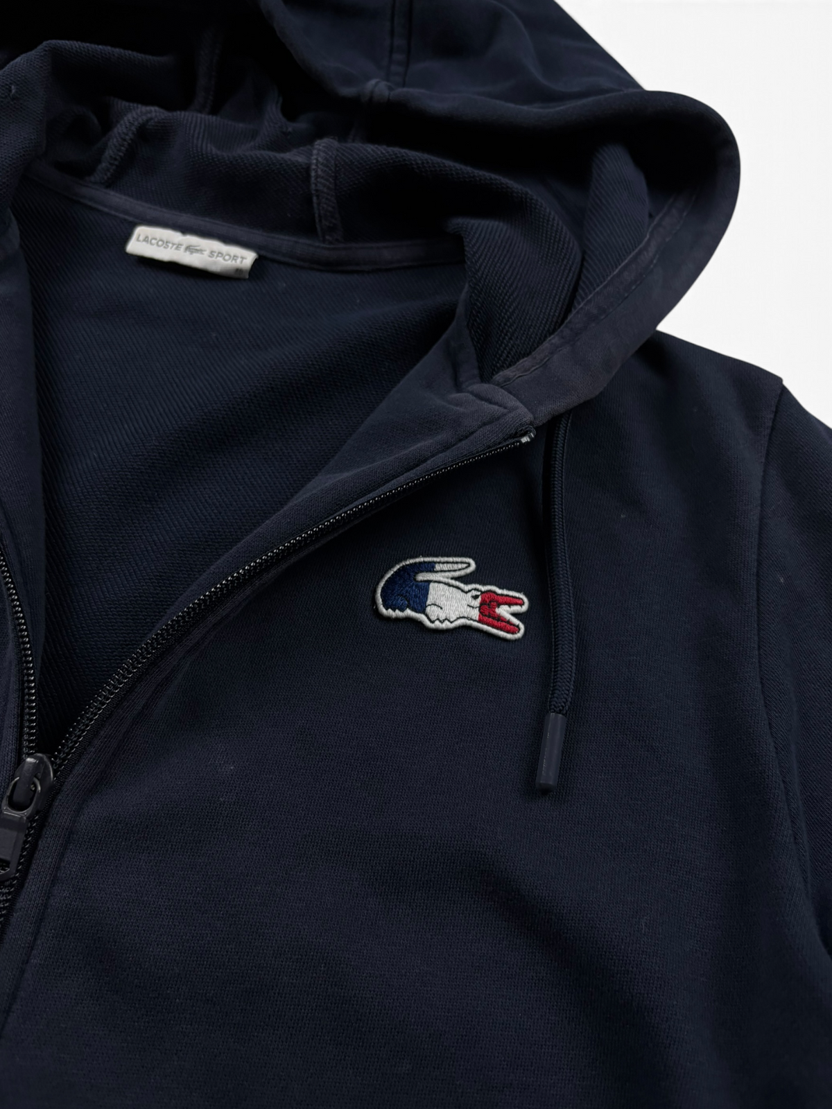 Lacoste Zip Hoodie Navy (XS/S)