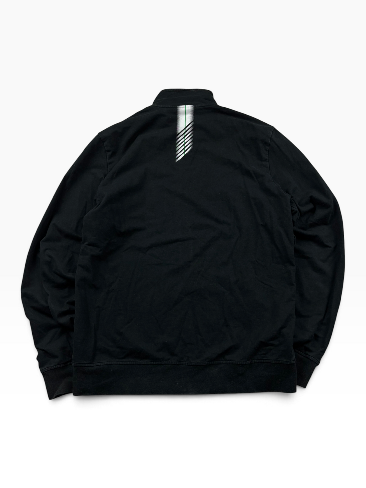 EA7 Emporio Armani Zip Jacke Schwarz Weiß (M)