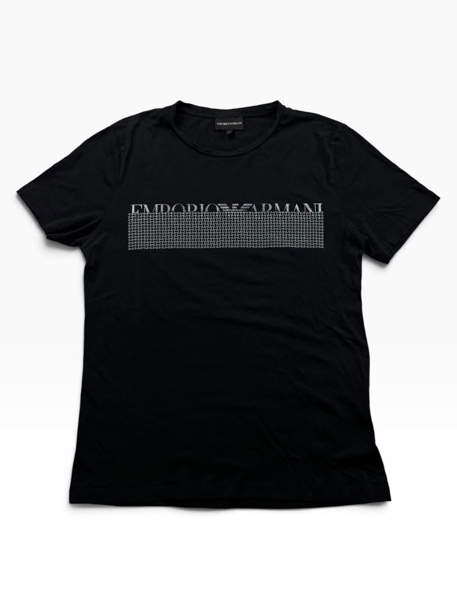 Emporio Armani T-Shirt Schwarz Silber (S/M)