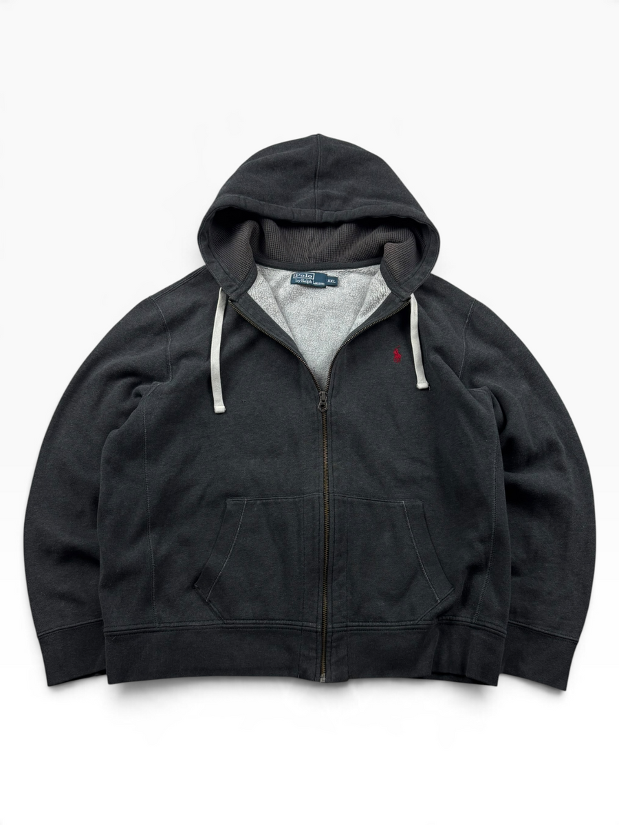 Ralph Lauren Zip Hoodie Anthrazit (L/XL)