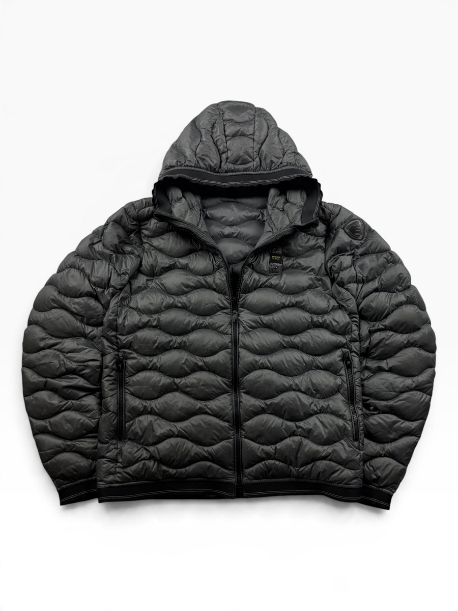 Blauer USA Puffer Jacke Grau (S)